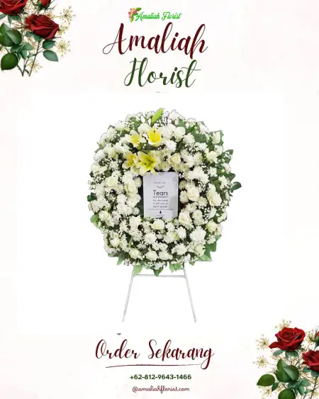 Krans Bunga Duka Pejamben